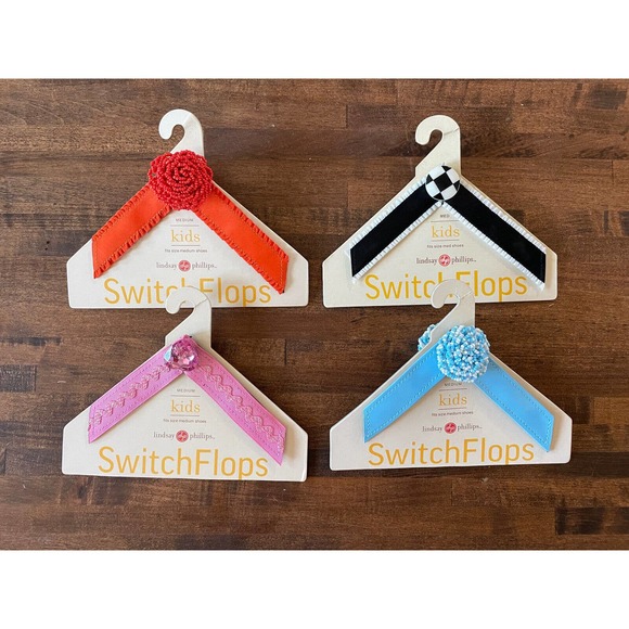 Lindsay Phillips KIDS MEDIUM Switch Flop Straps - Picture 1 of 2